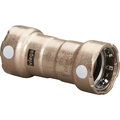 Viega 1" Copper Nickel Coupling w/Stop Double Press Connection 88390